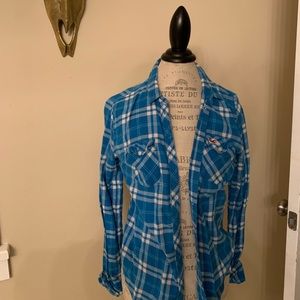 Blue flannel